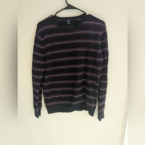Sweater - Men's purple and black stripes